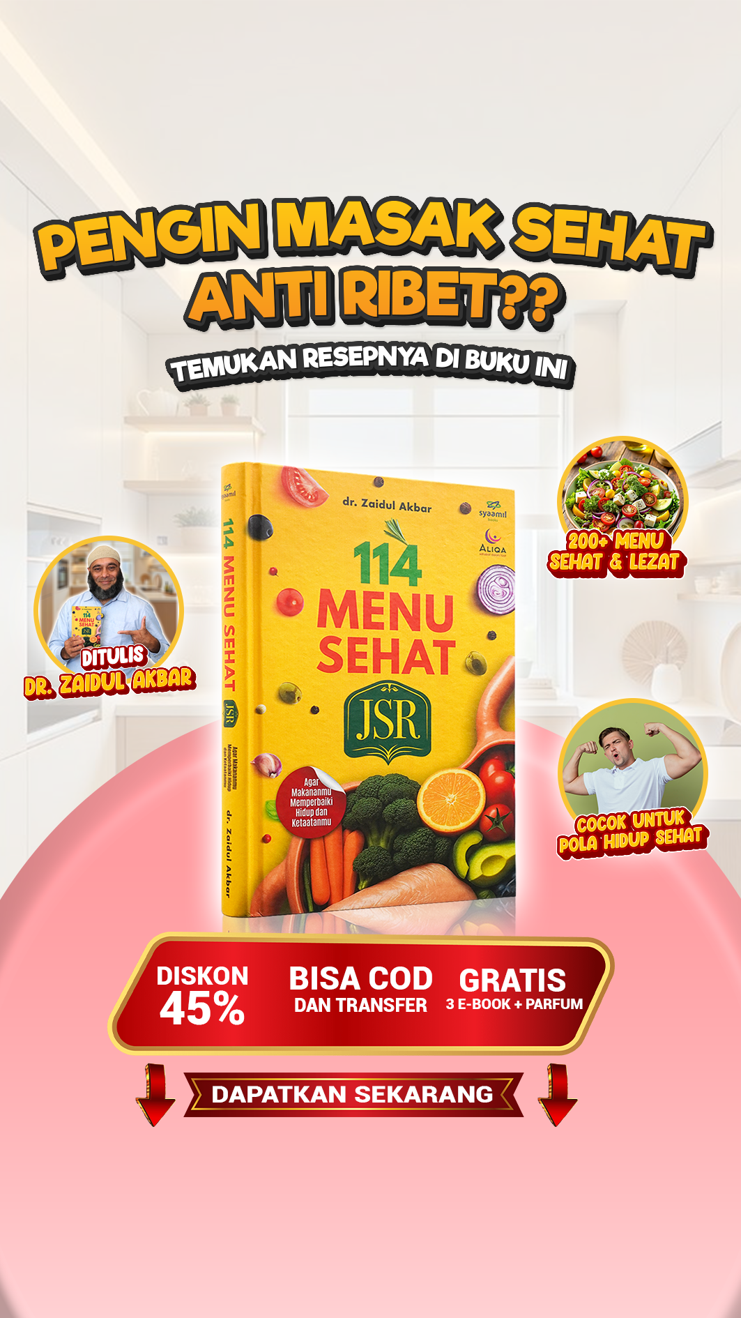Dr Zaidul Akbar Facebook ad