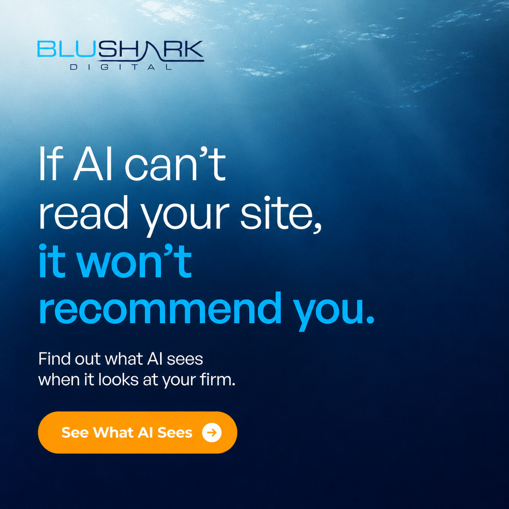 BluShark Digital Facebook ad