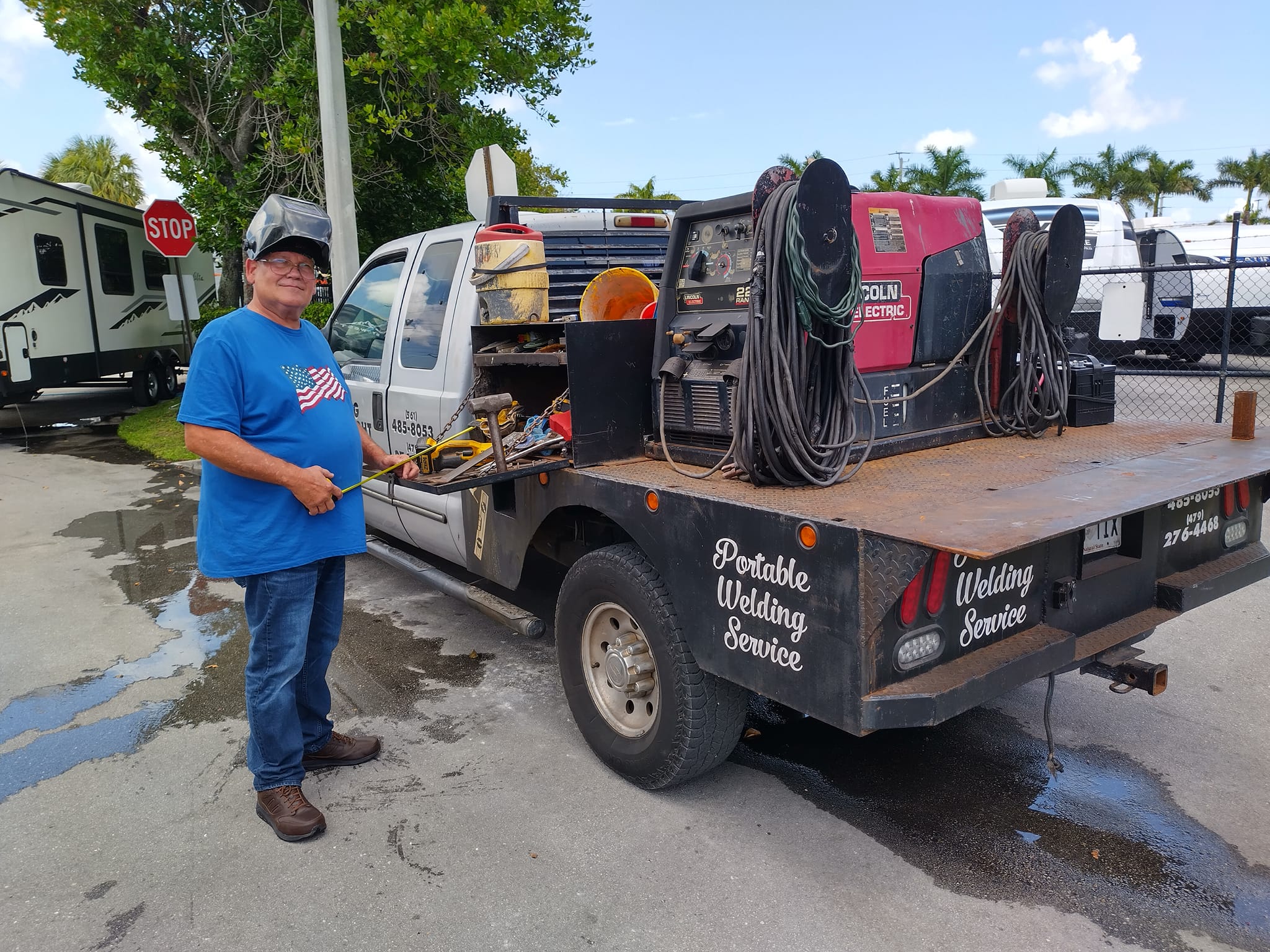 Welding - Vern Lewis LLC Facebook ad: Mobile Welding