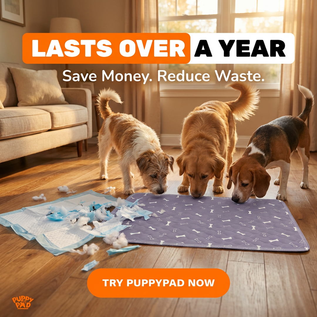 PuppyPad Facebook ad