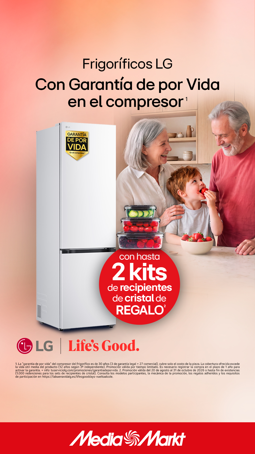 MediaMarkt España Facebook ad: 2 kits de regalo