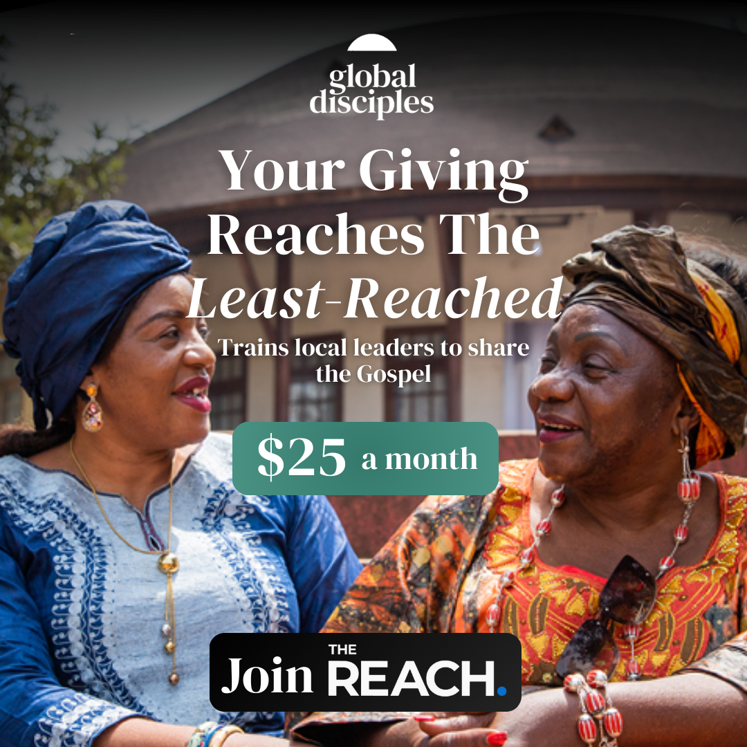 Global Disciples Facebook ad: A third of our world has never heard…