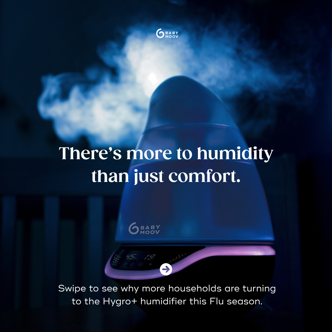 Babymoov Philippines Facebook ad: Dry air doesn’t care if you’re a parent…