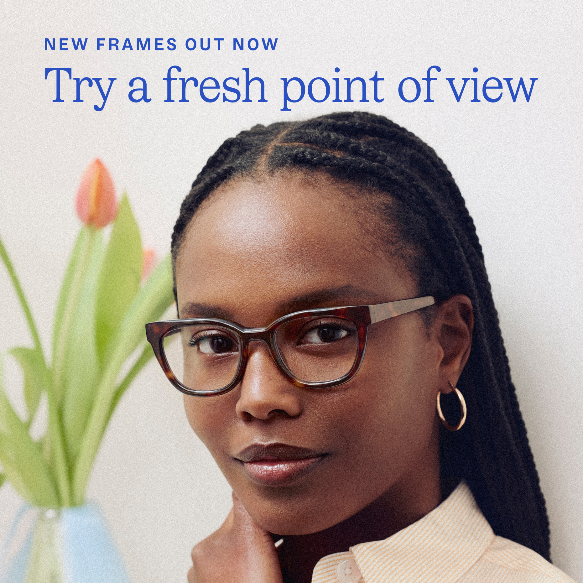 Warby Parker Facebook ad