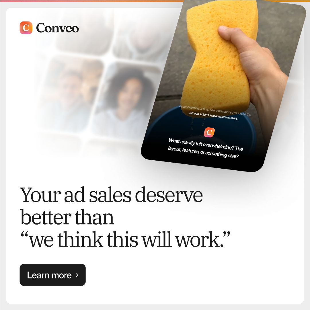 Conveo Facebook ad