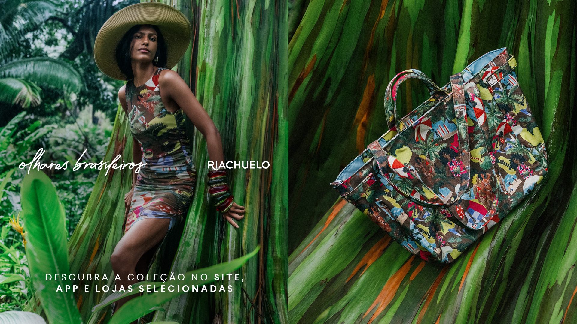 Riachuelo Facebook ad: Olhares brasileiros. ​