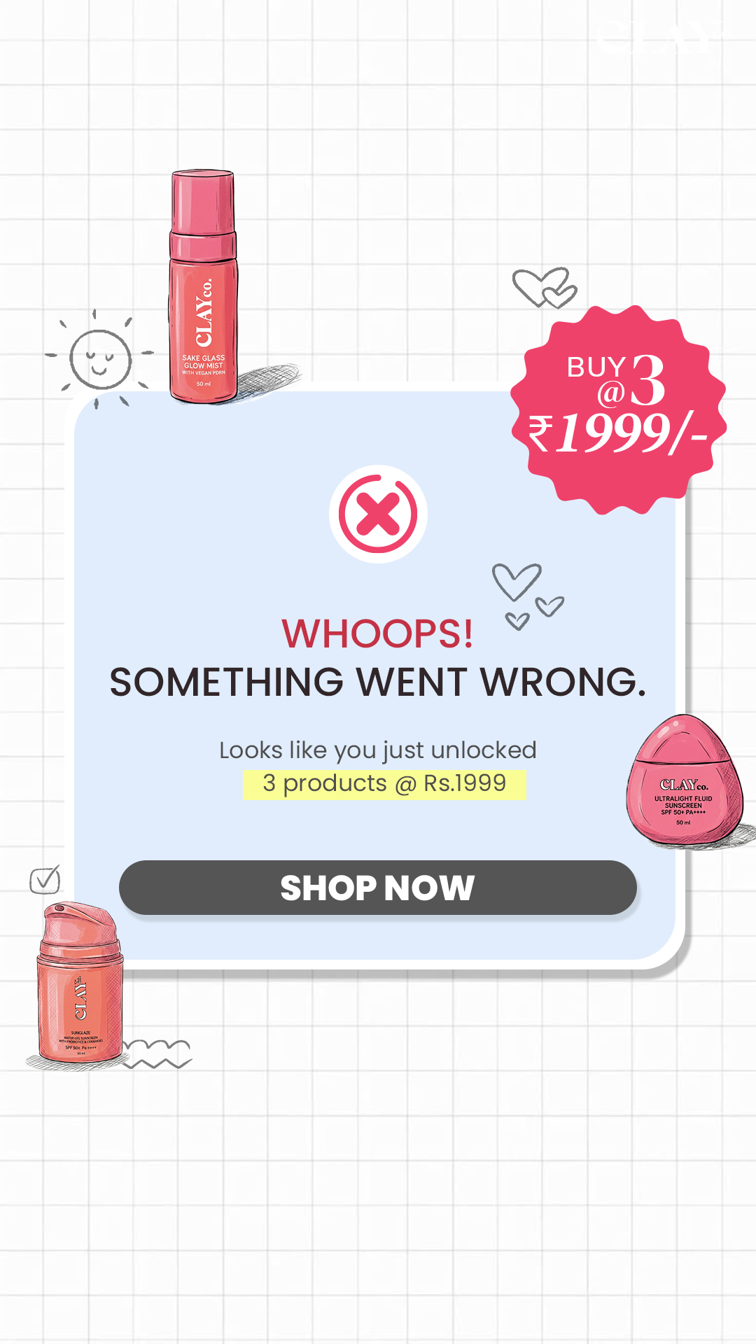 ClayCo Facebook ad