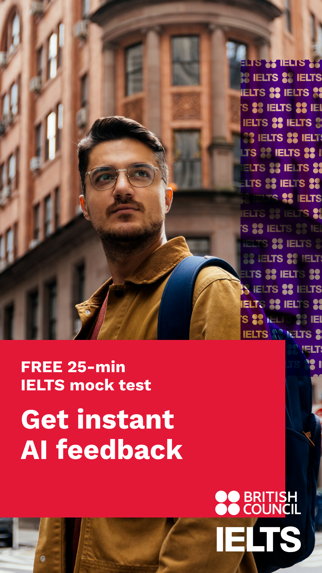 British Council Cyprus Facebook ad