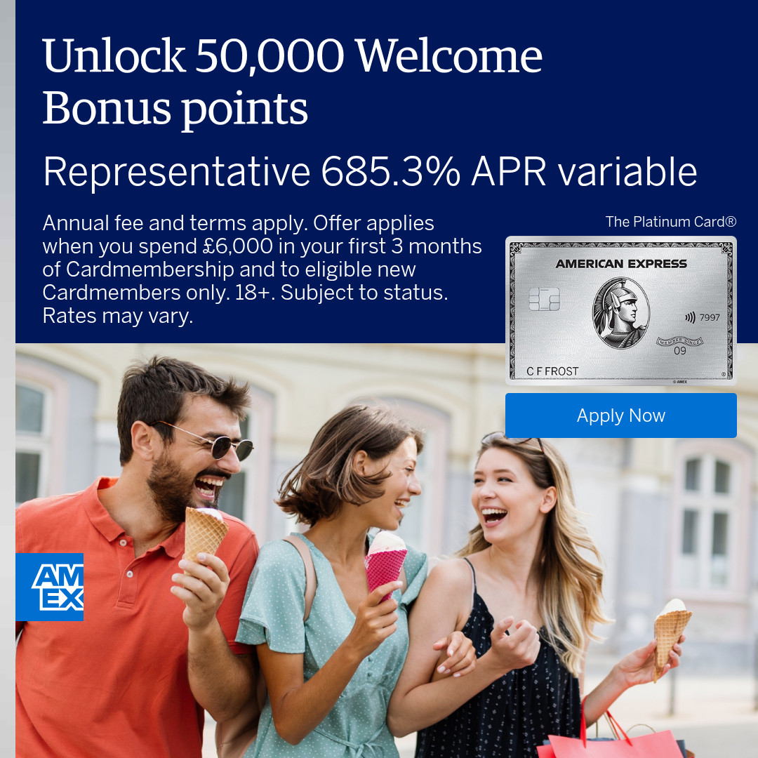 American Express Facebook ad