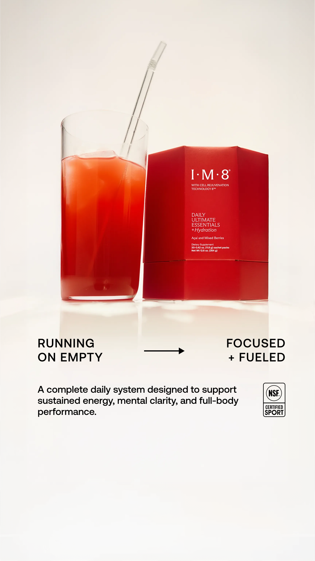 IM8 Health Facebook ad