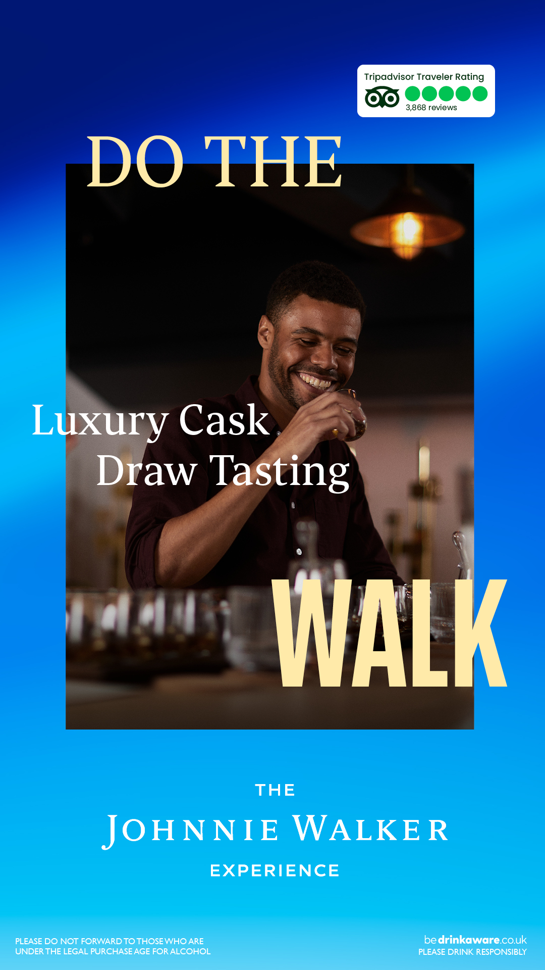Johnnie Walker Experience Facebook ad from Jul 1, 2026