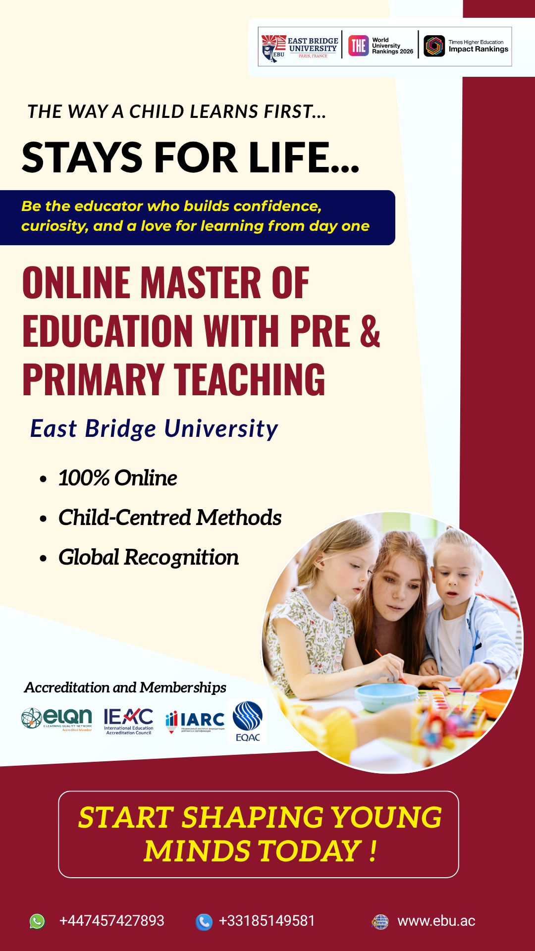 East Bridge University Facebook ad