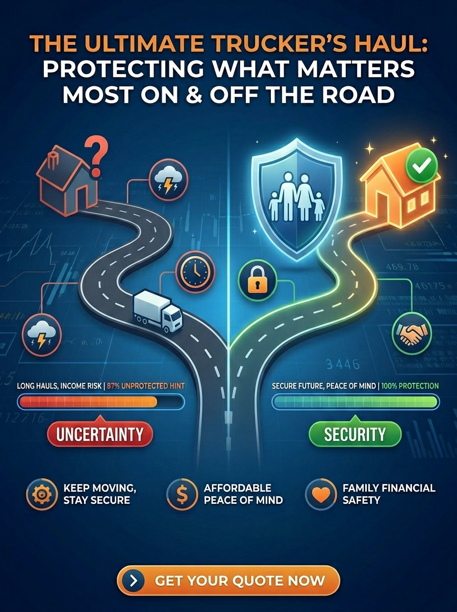 My Affordable Trucker Insurance Facebook ad