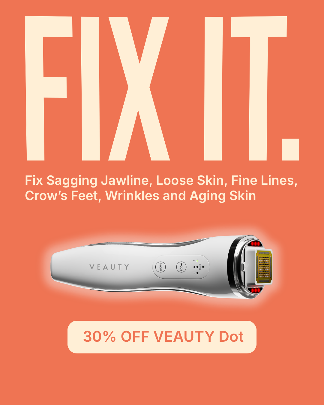 Veauty Facebook ad
