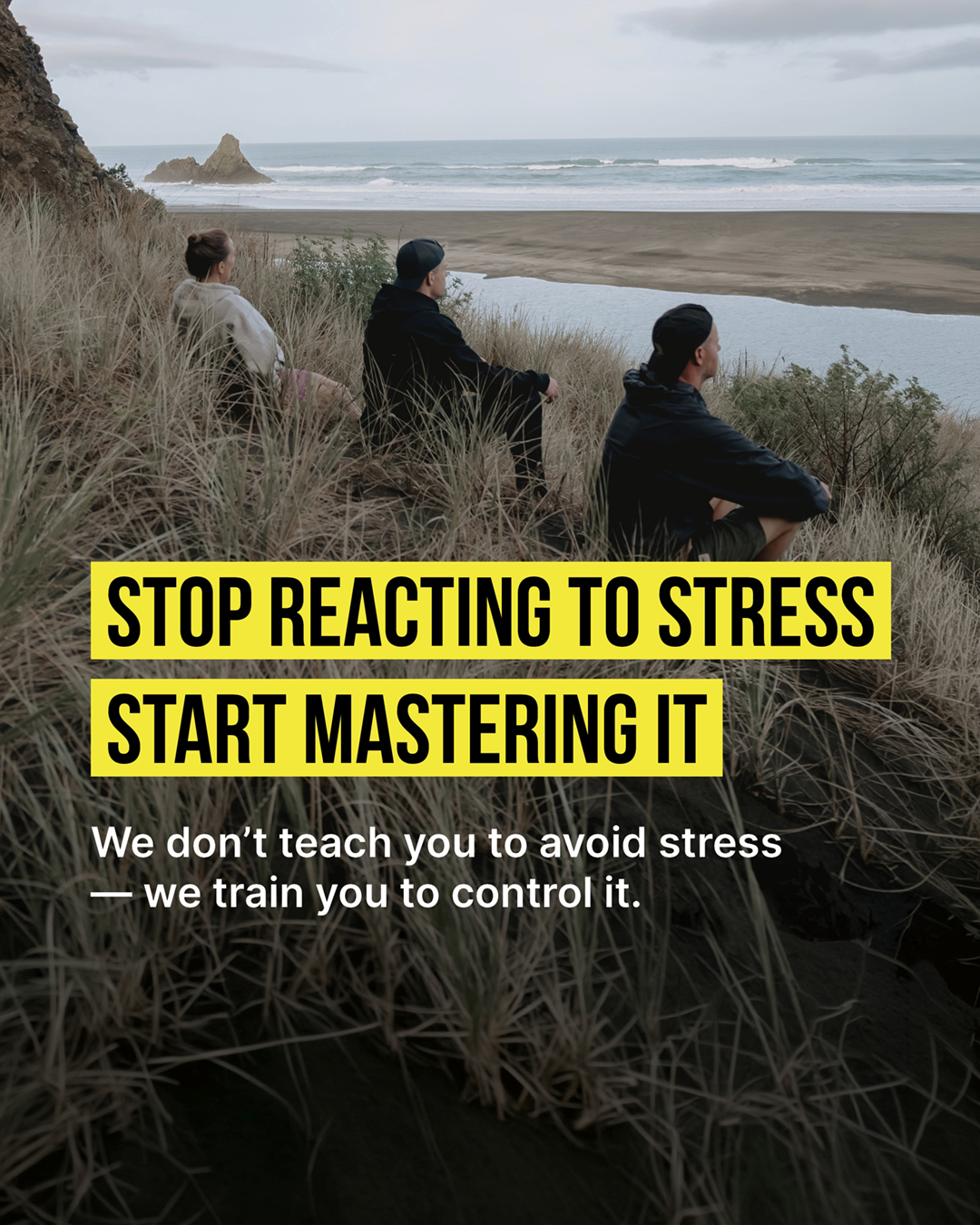 Integrated Training Facebook ad: Calm isn’t a mindset-it’s a physiological shift.