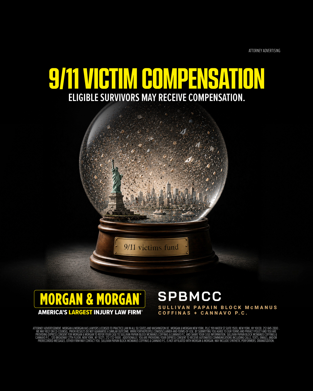 Morgan & Morgan Facebook ad