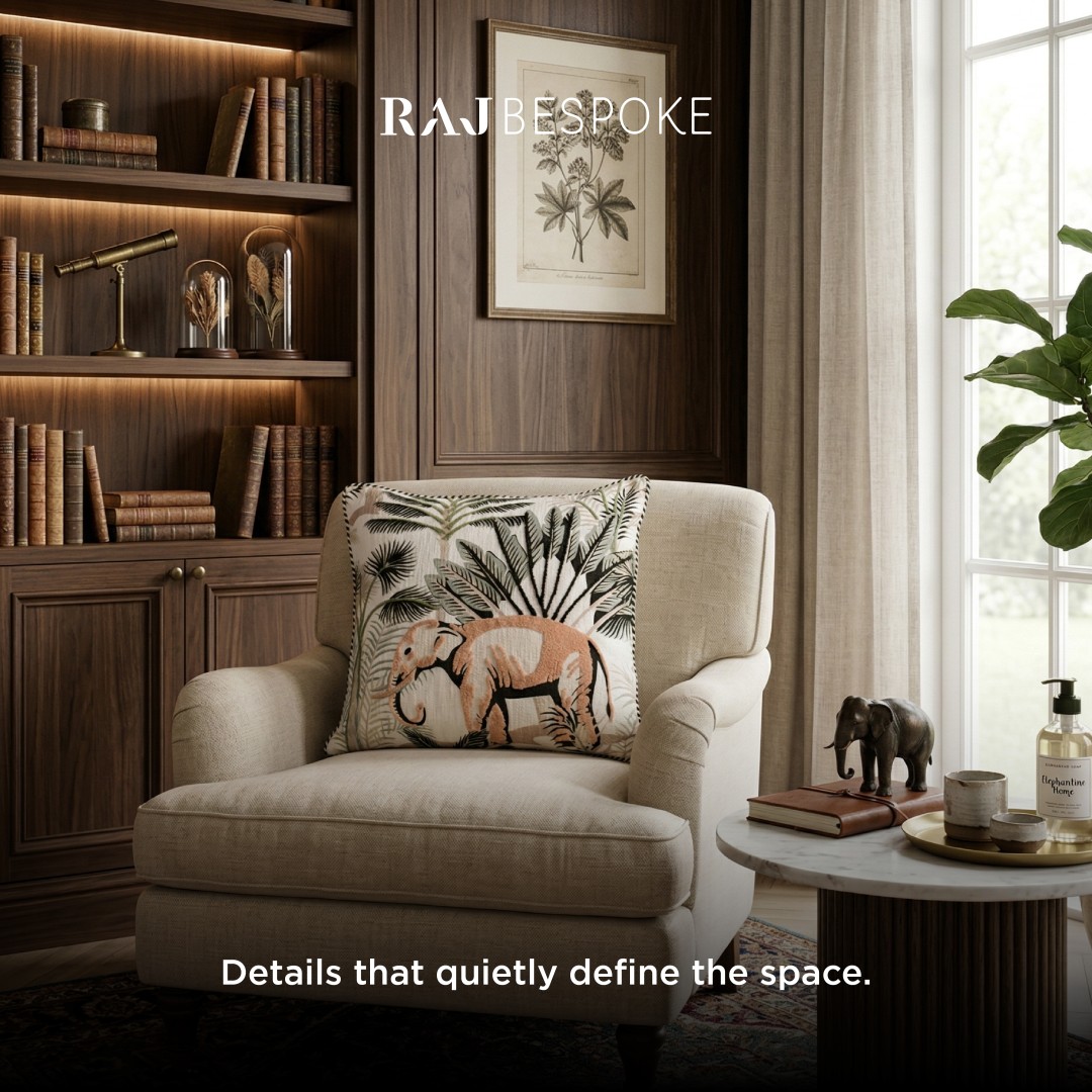 RAJ Bespoke INDIA Facebook ad: Get 10% OFF on your first order