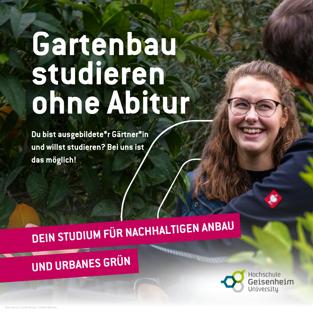 Hochschule Geisenheim University Facebook ad