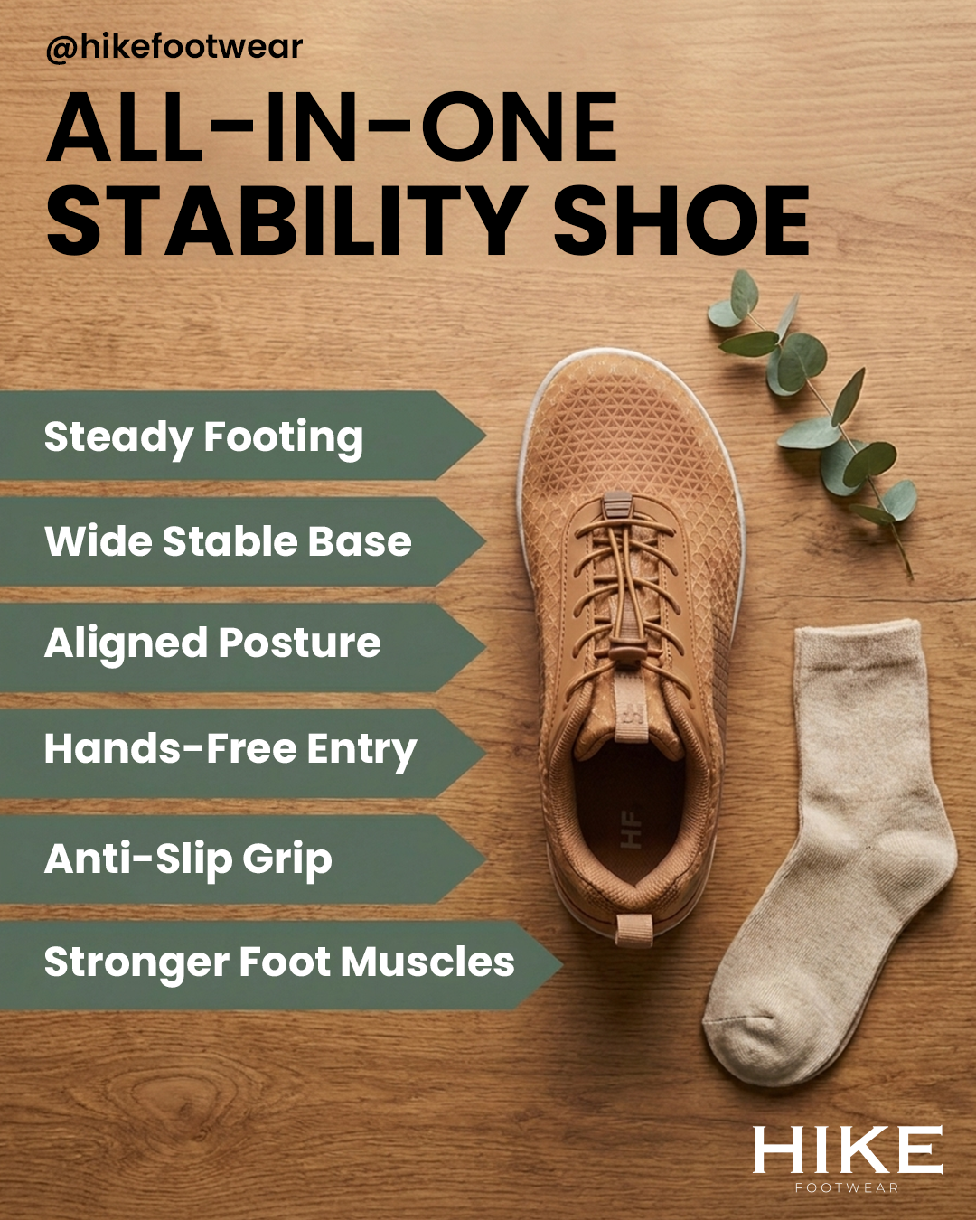 HIKE Footwear Facebook ad