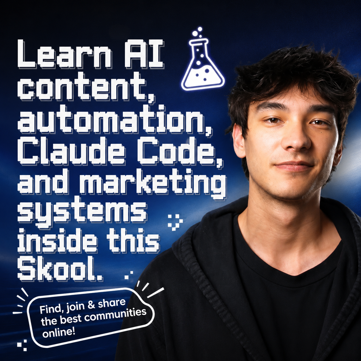 Skool Facebook ad