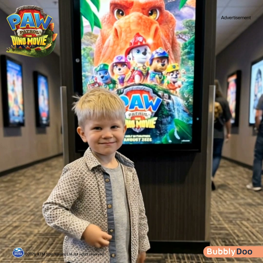 BubblyDoo Books Facebook ad: Join the Ultimate PAW Patrol Dino Adventure!