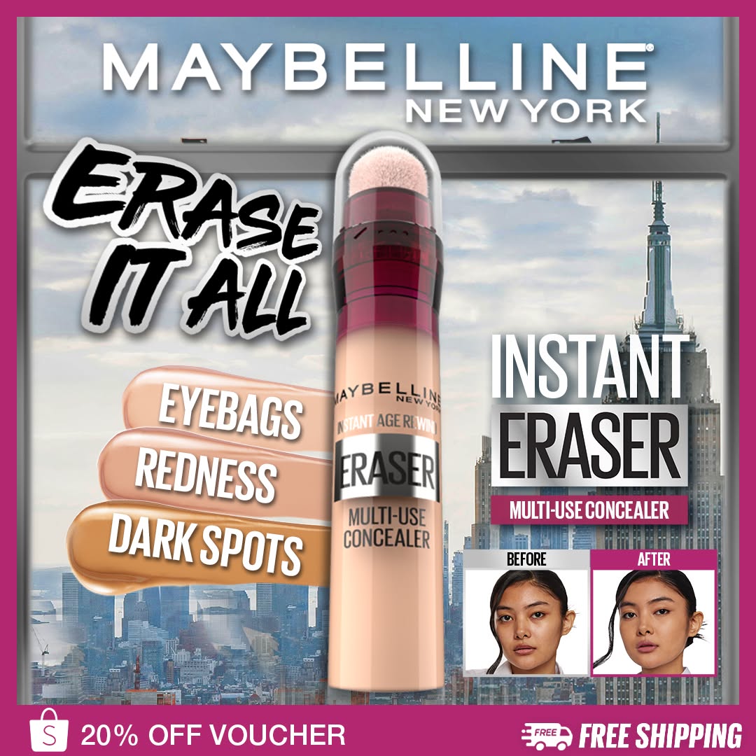 Maybelline New York Facebook ad: VIRAL! MAYBELLINE INSTANT ERASER