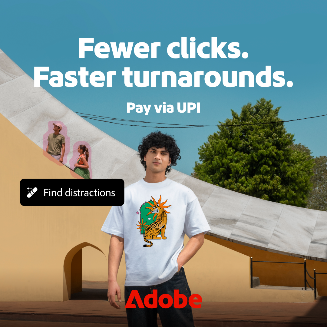Adobe Creative Cloud Facebook ad