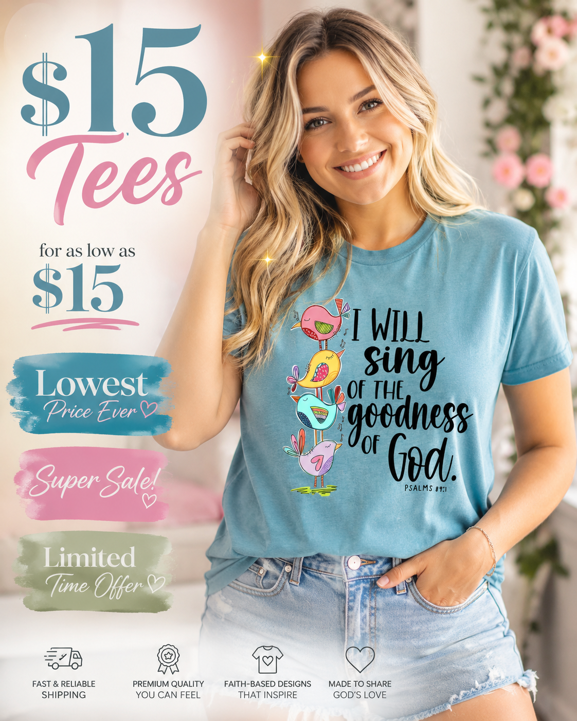 Love in Faith Facebook ad