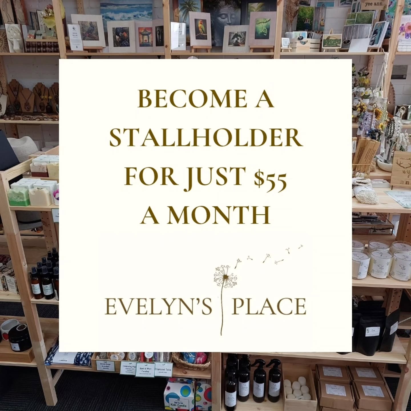 Evelyn's Place Facebook ad