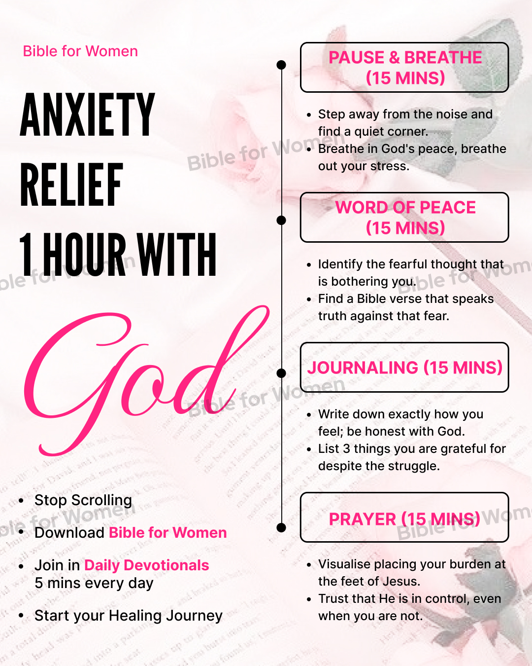 Bible for Women Facebook ad