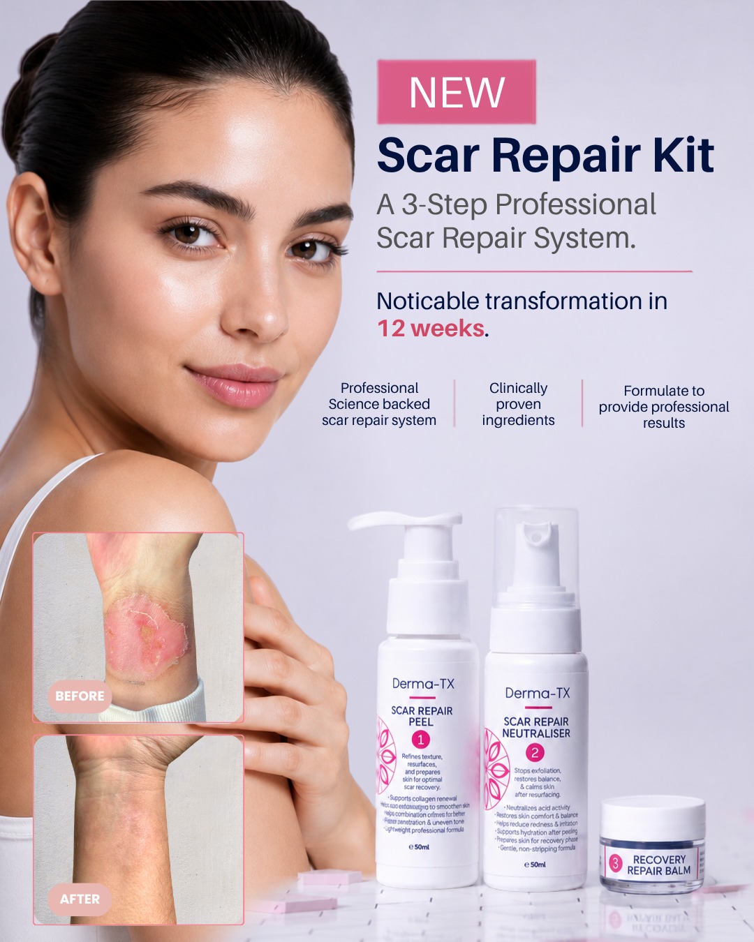 Derma-TX Facebook ad