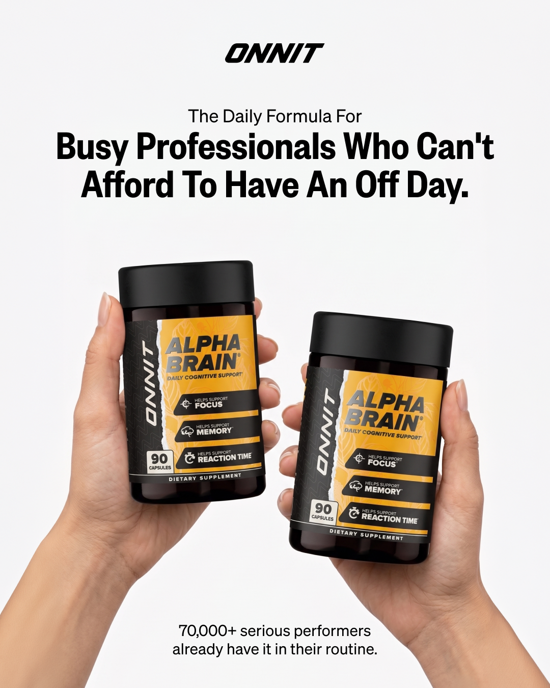 Onnit Facebook ad