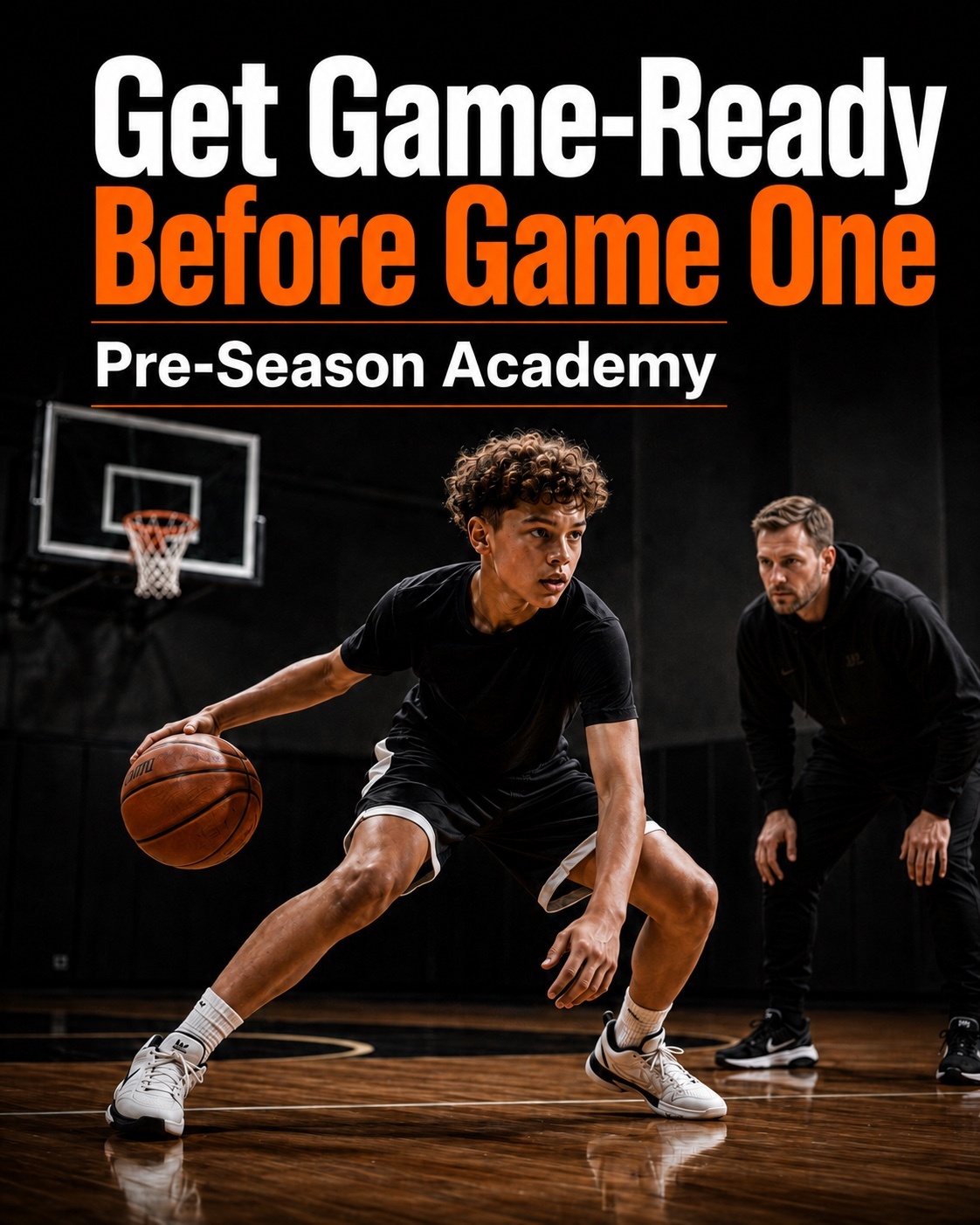 One Percent Basketball Facebook ad: Pre-Season Basketball Training