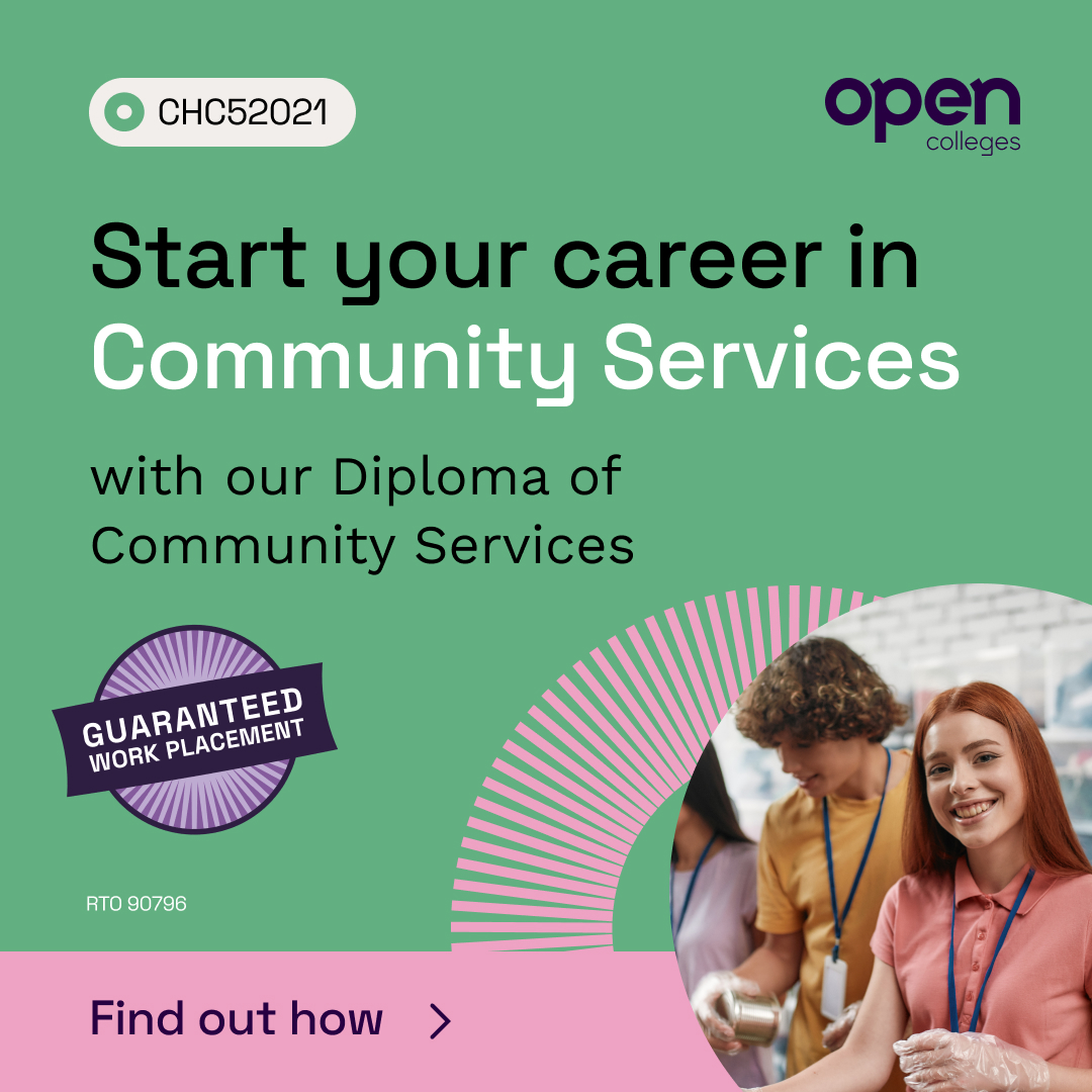 Open Colleges Facebook ad