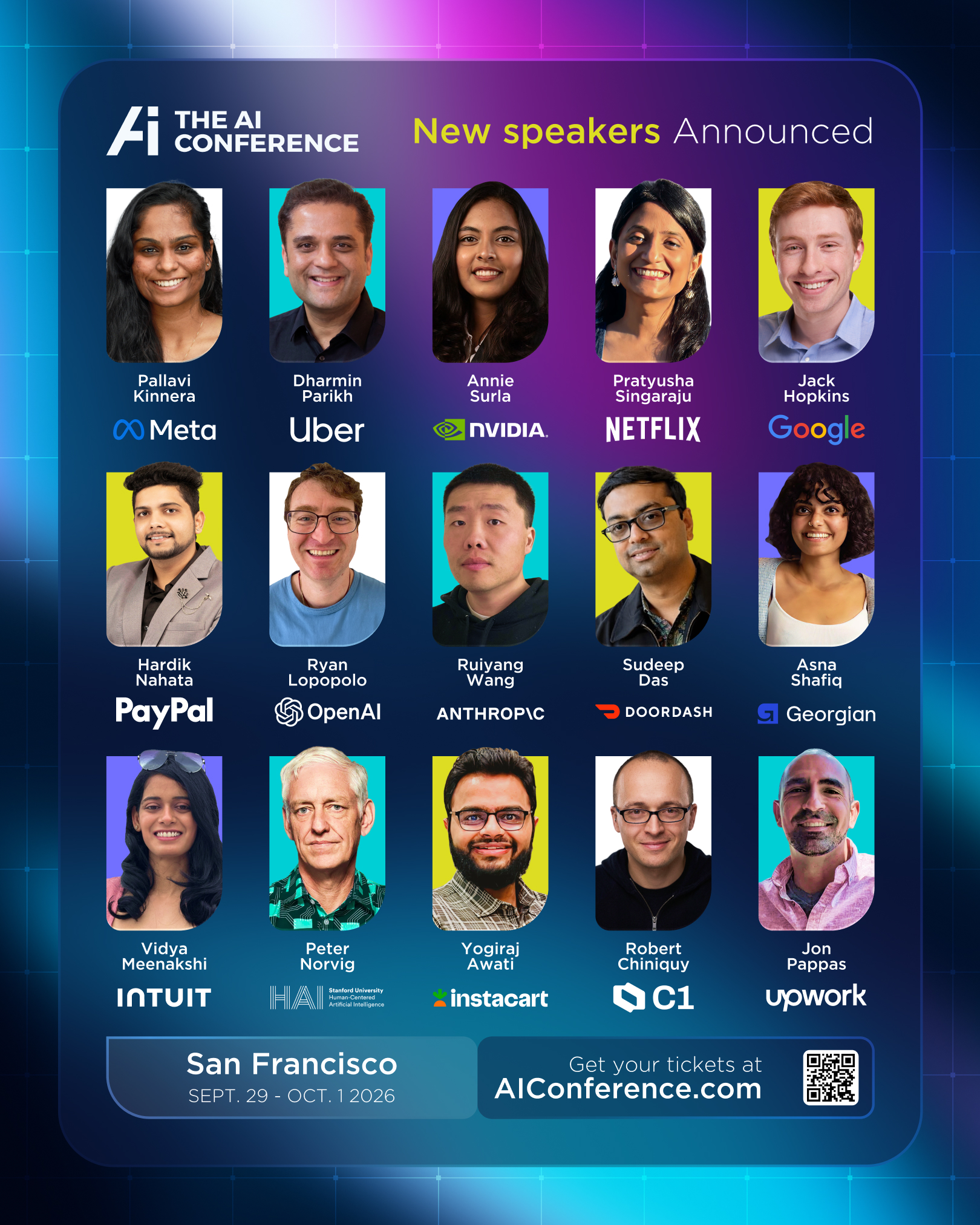 The AI Conference Facebook ad