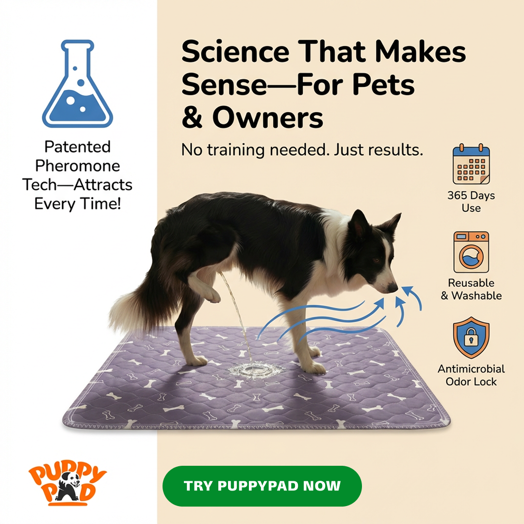 PuppyPad Facebook ad