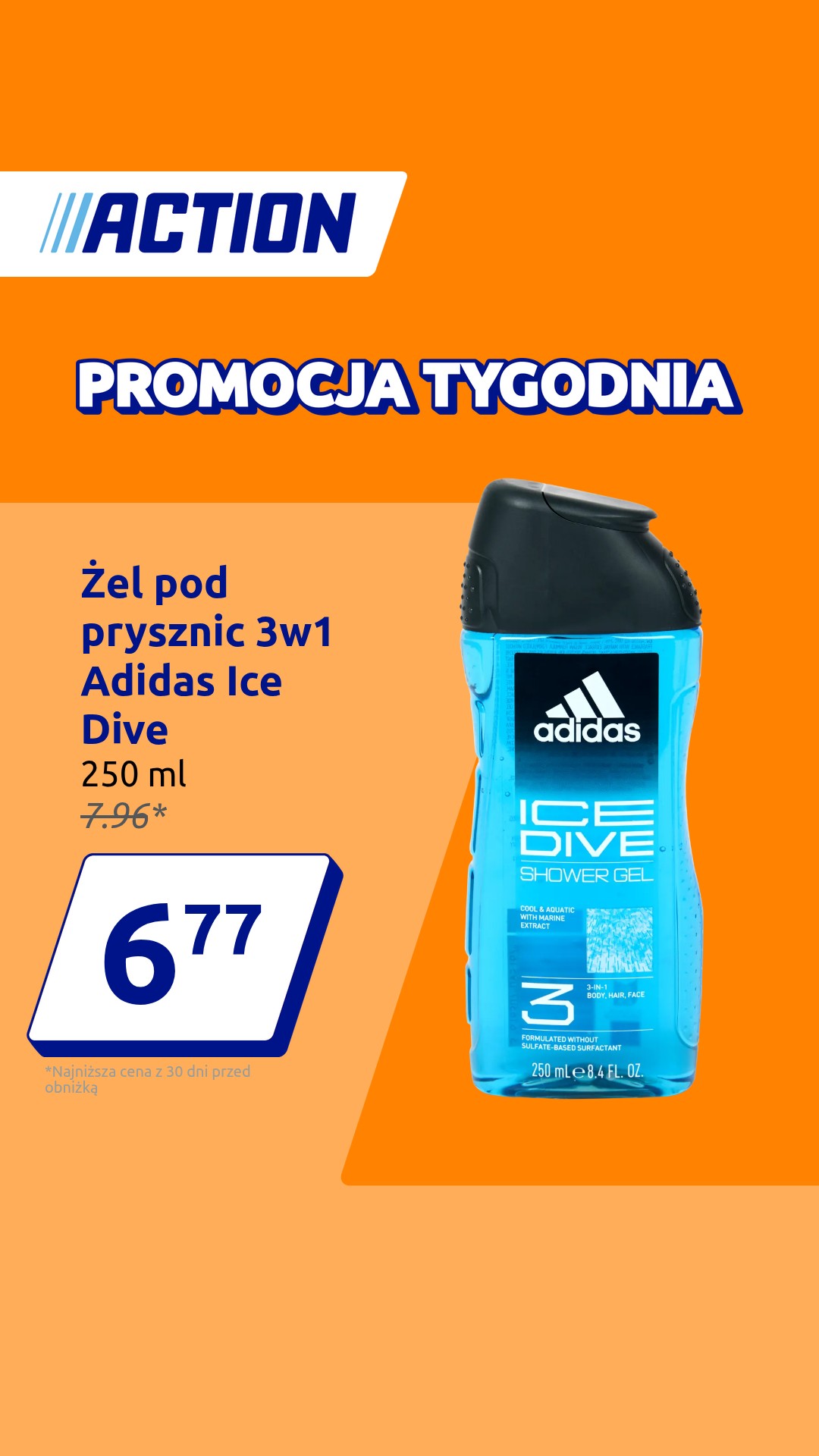Action Facebook ad: Promocja tygodnia