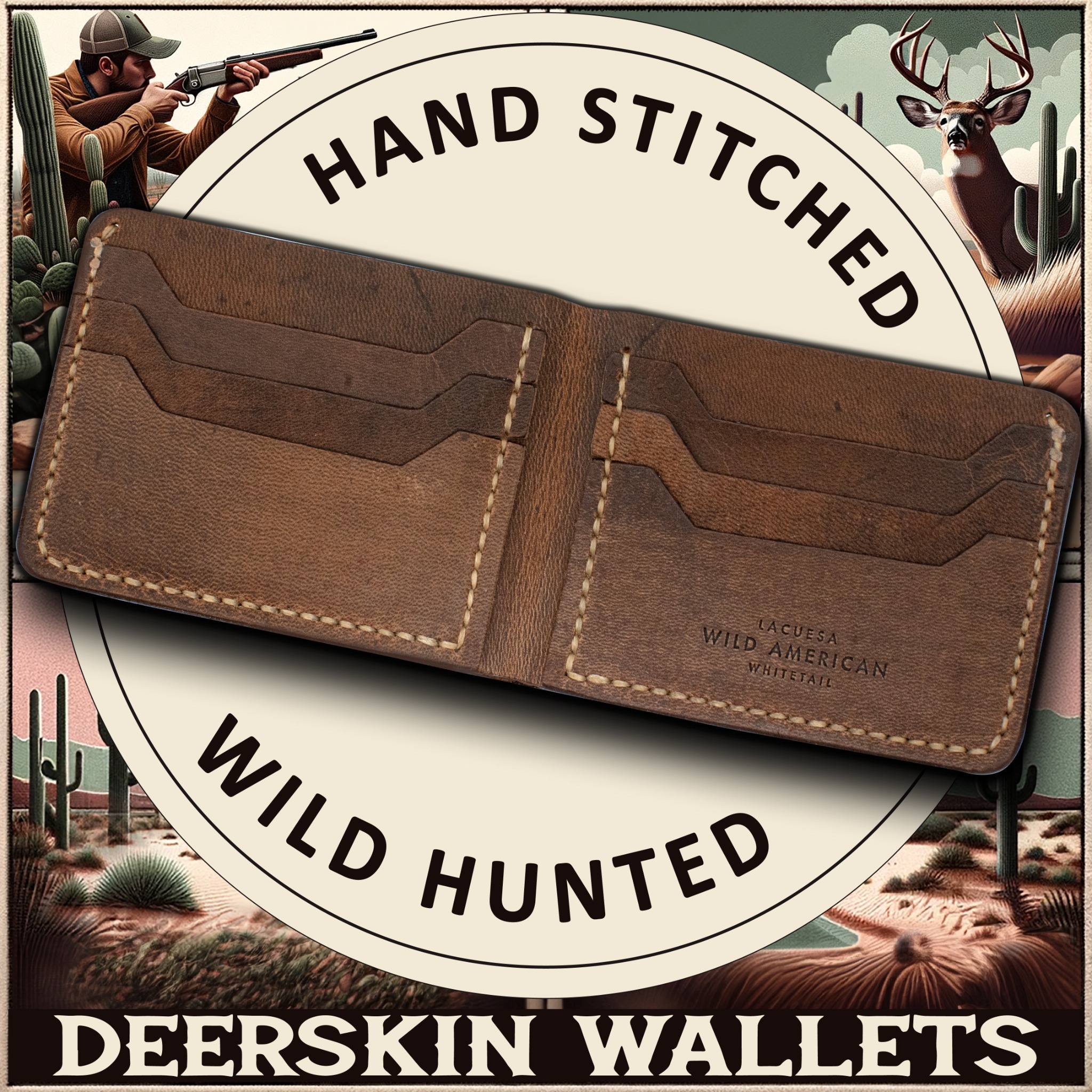 Lacuesa Wild American Whitetail Leather Facebook ad