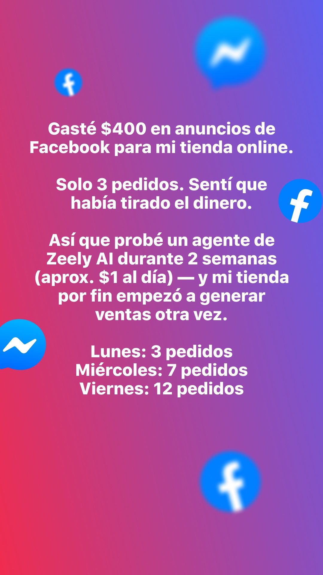 Zeely: Grow Sales with AI Facebook ad
