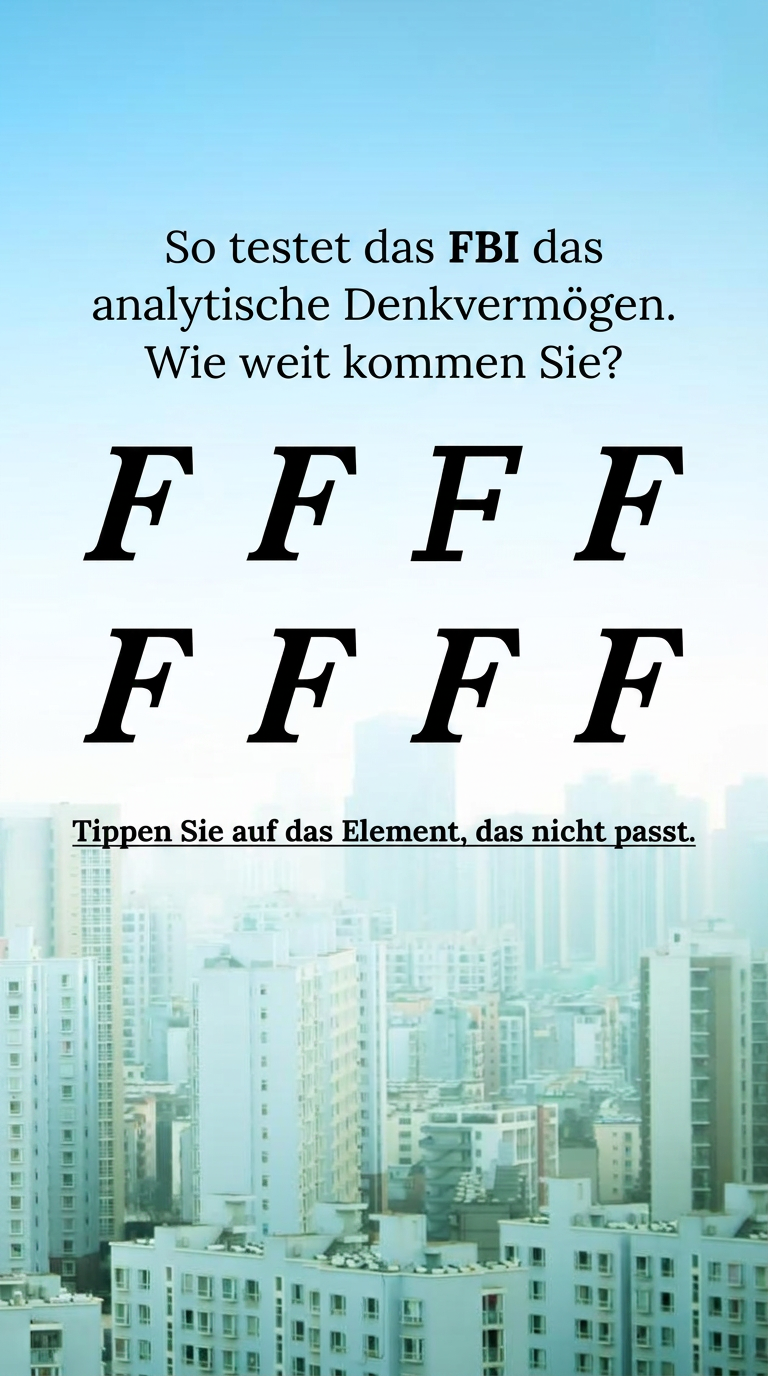 International Brain Test Facebook ad