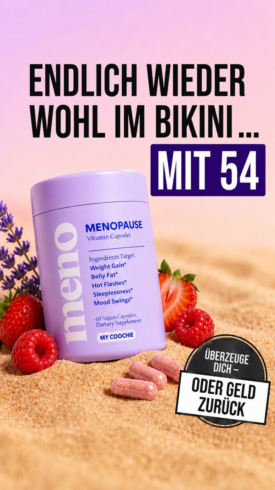 Menopause Weightloss Secrets Facebook ad