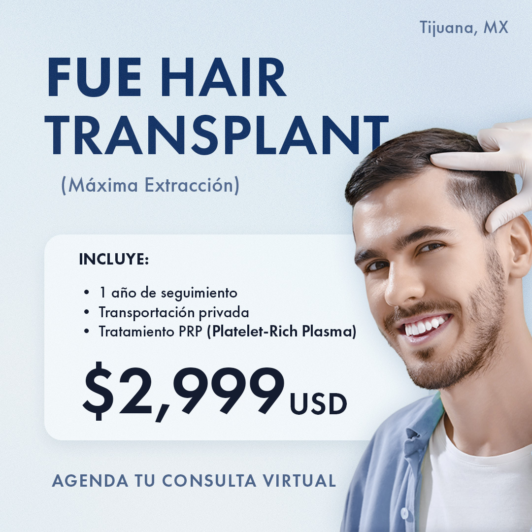vidahaircenter Facebook ad: Trasplante Capilar FUE