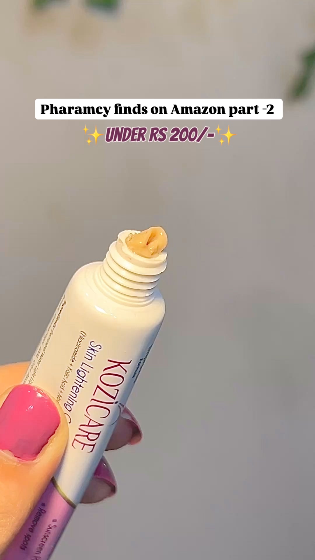 Kozicare - Skin & Body Care Facebook ad: Glow, Even-Shade & Hydrate with Kozicare Non-Sticky…
