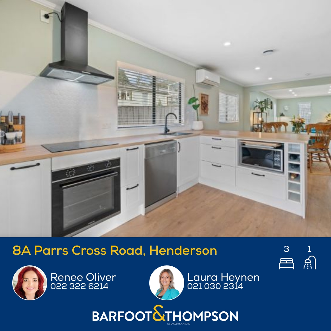 Barfoot & Thompson Swanson Facebook ad: 8A Parrs Cross Road, Henderson