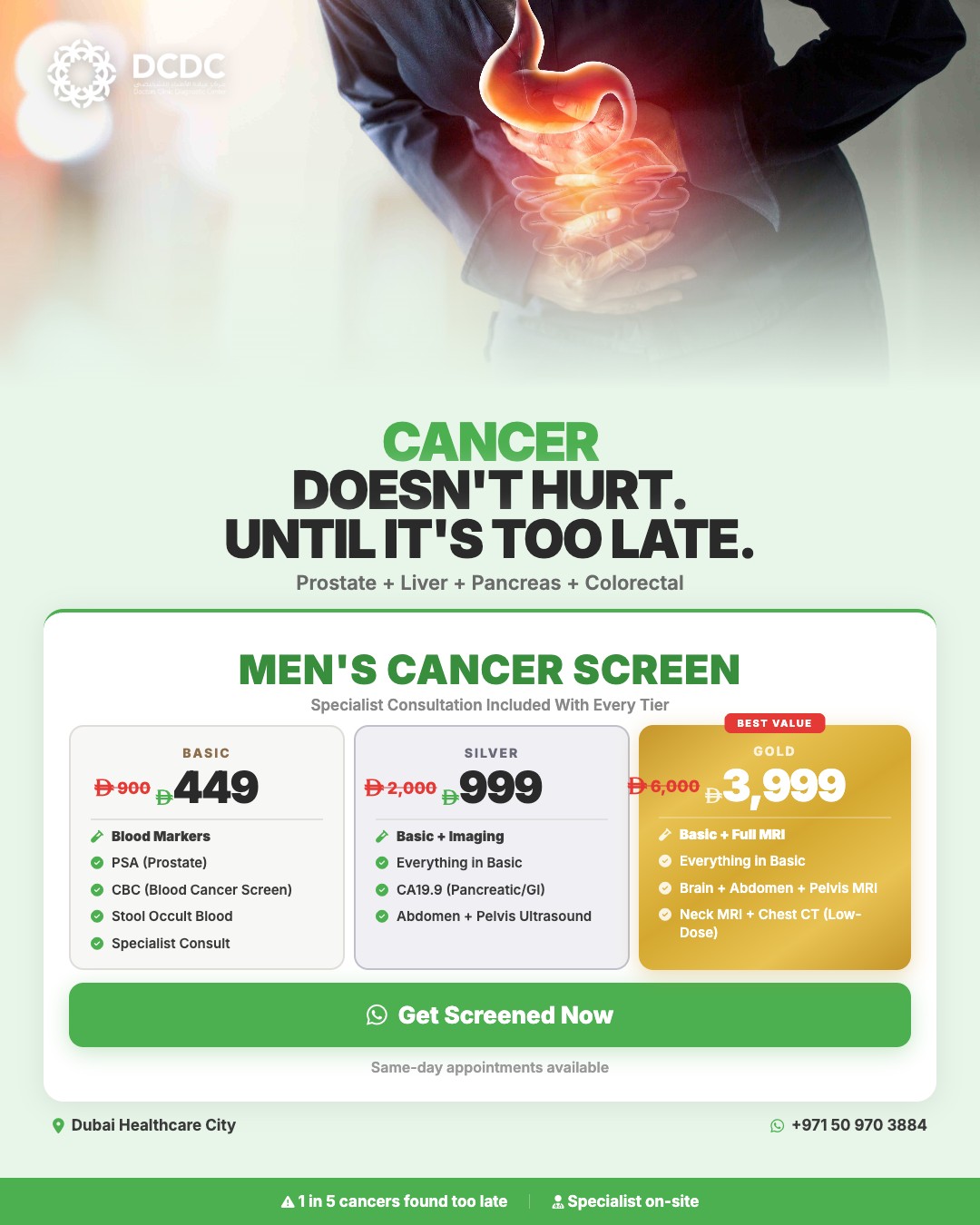 Doctors Clinic Diagnostic Centre Facebook ad