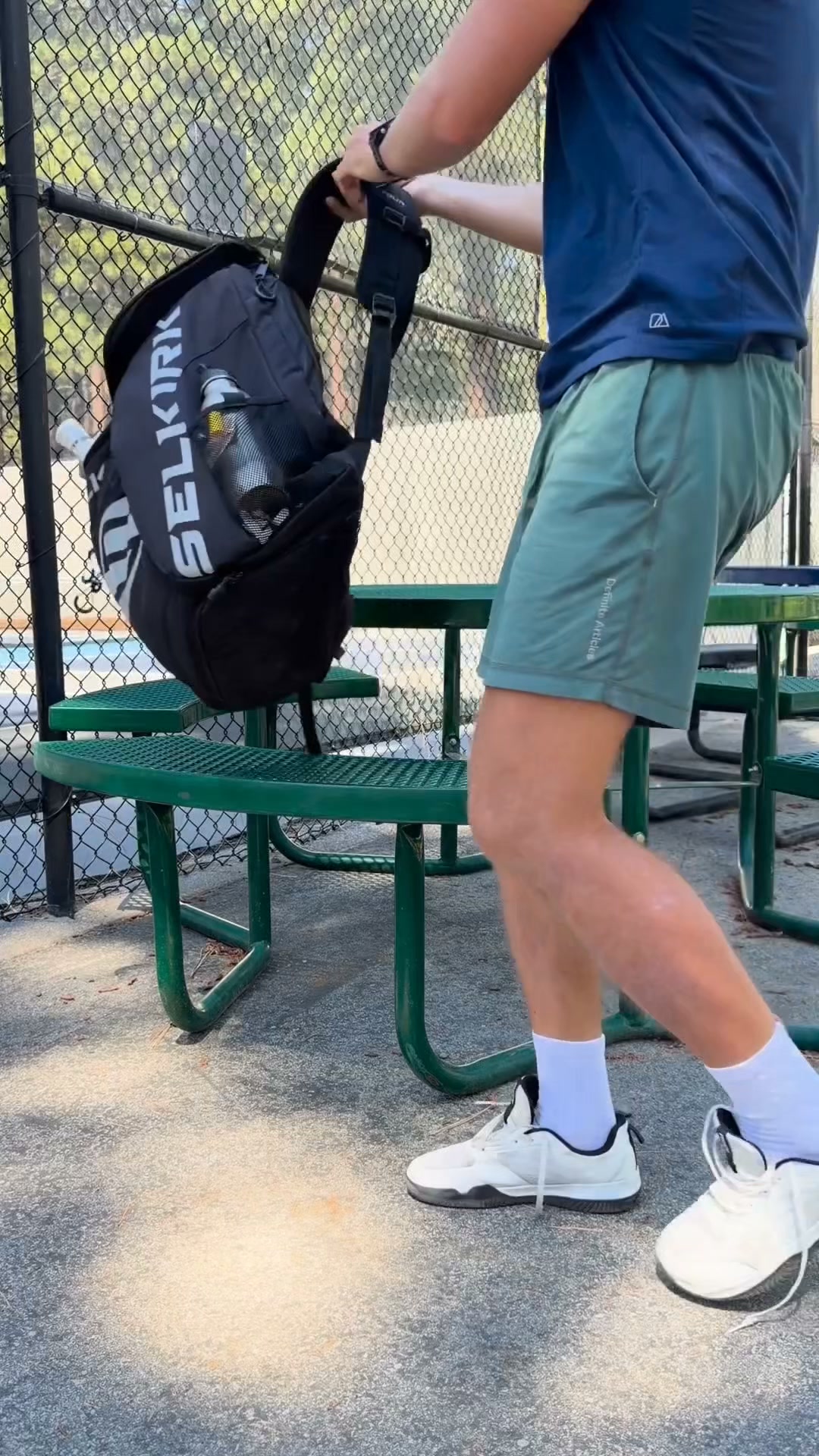 Cuurt Facebook ad: If you play pickleball seriously
