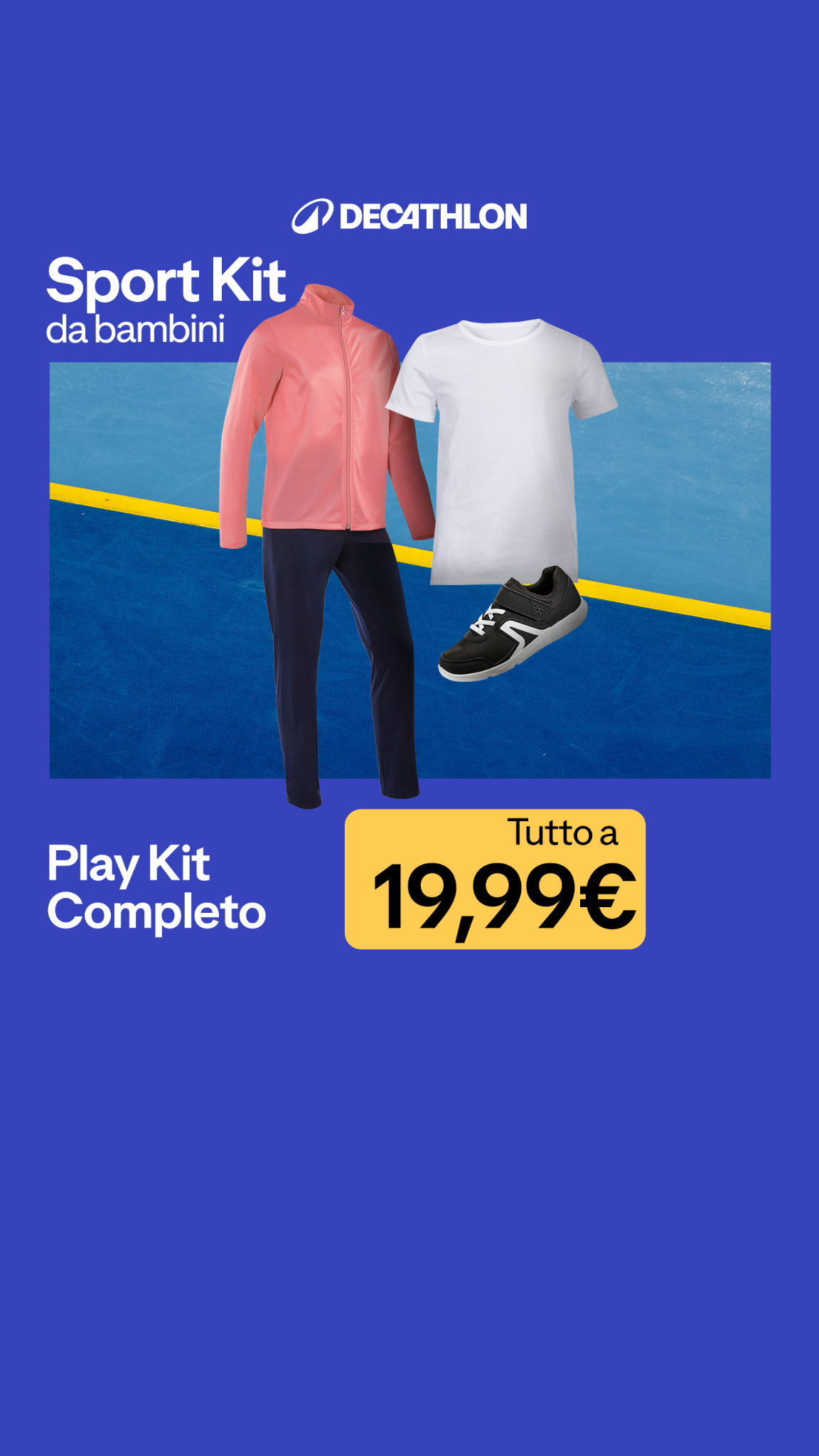 Decathlon Italia Facebook ad from Sep 14, 2026