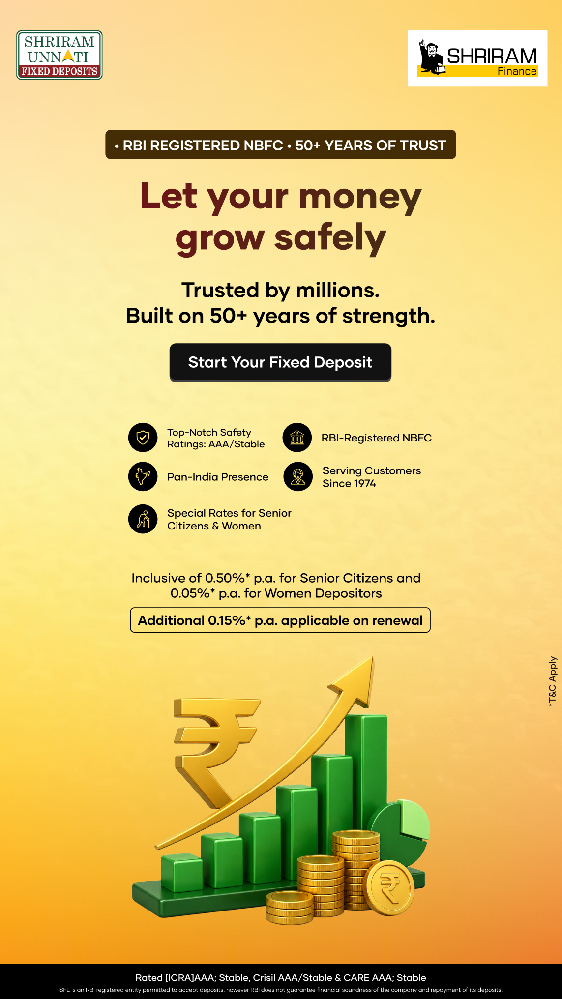 Shriram Finance Limited Facebook ad