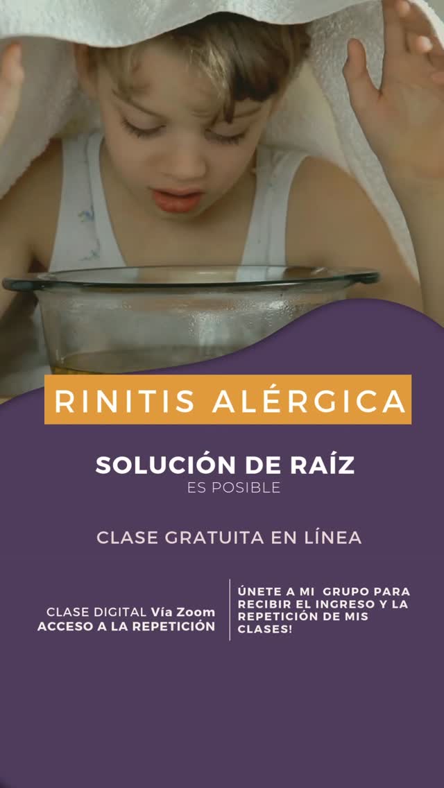 Sofi Lopez Facebook ad: RINITIS ALÉRGICA