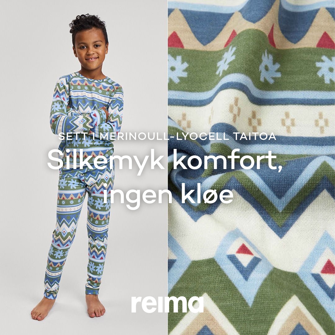 Reima Facebook ad: Kaldt vær krever smarte lag